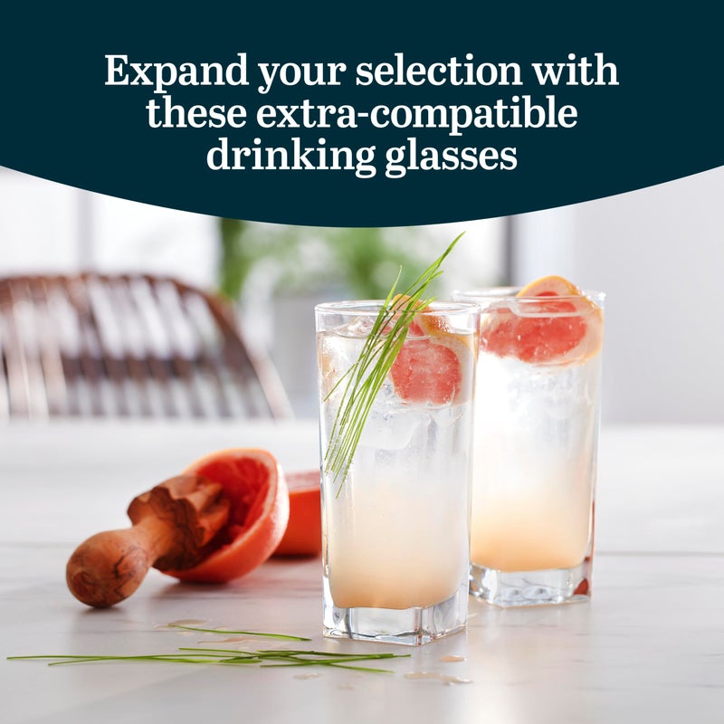 Libbey City Tumbler Glasses, 14.3-ounce, Set of 8 - Image 2